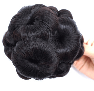 Blumenförmige Haarspange mit Extensions – Fiora