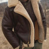 Shearling Sheepskin Flying Jacket