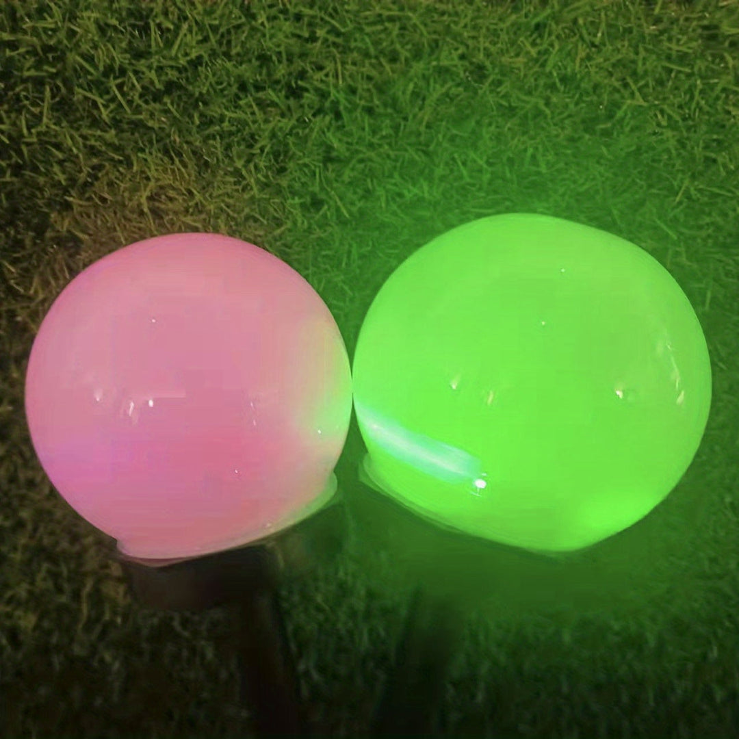 Solar LED Garden Lights – Spherical Lighting for Paths and Gardens