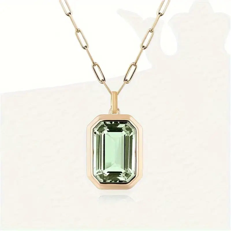 Soft gold necklace with elegant little heart