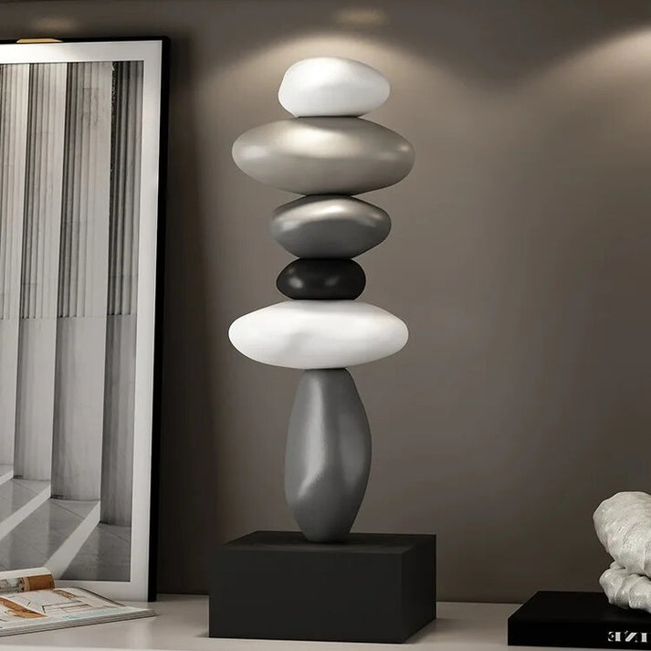 StoneBalance - Modern Stable Stone Sculpture