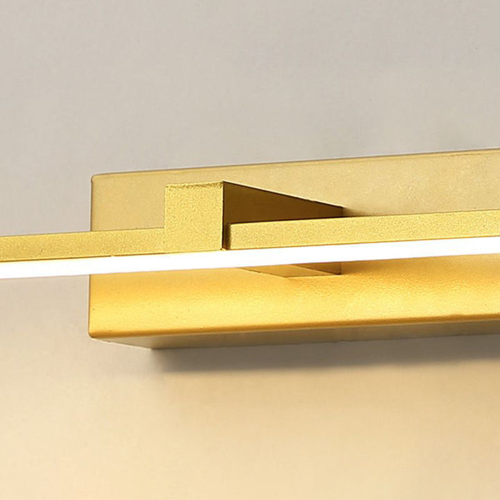Linear Hexagon Vanity Wall Lamp – Modern for Bathroom and Bedroom