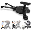 KidGlide™ Stroller Buggy Board with Seat & Full Rotation