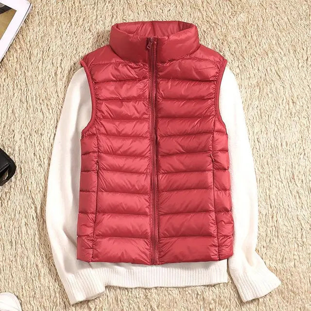 Women's Ultra Light Down Vest Warm & Lightweight