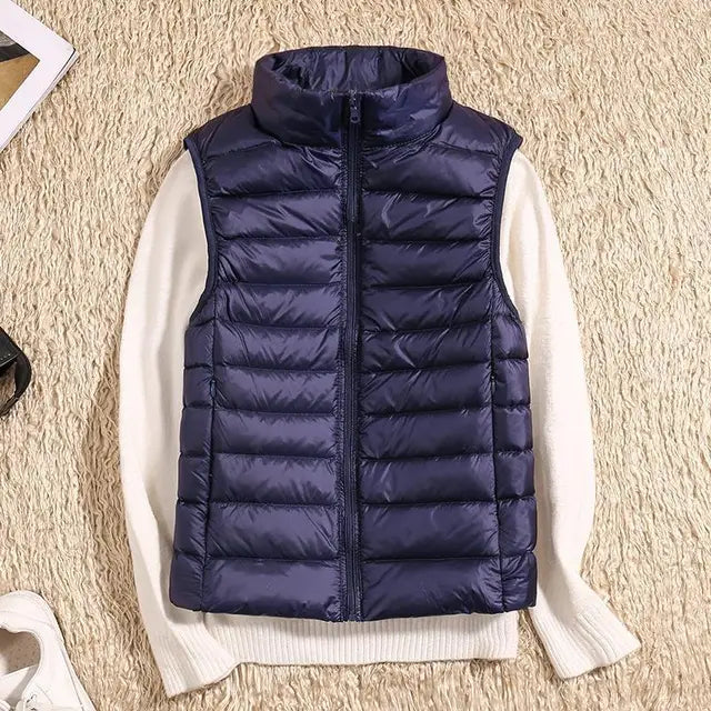 Women's Ultra Light Down Vest Warm & Lightweight