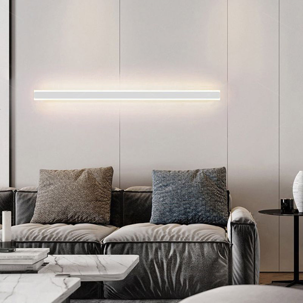 Arisha Minimalist Linear LED Wall Light Gold/Black/White Bedroom