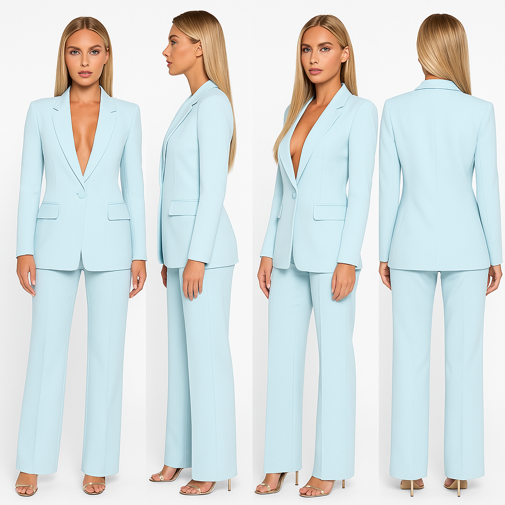 JacobNora AUS Elin Blazer and Trousers Set – Effortless Elegance