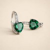Elegant White Gold Earrings with Subtle Shine