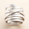 Elegant Silver Ring with Vintage Look