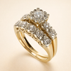 Elegant Gold Ring with Refined Details