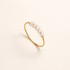 Elegant freshwater pearl ring