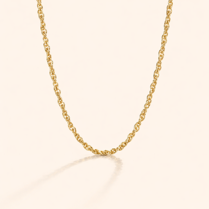 Mila Twist Gold Necklace