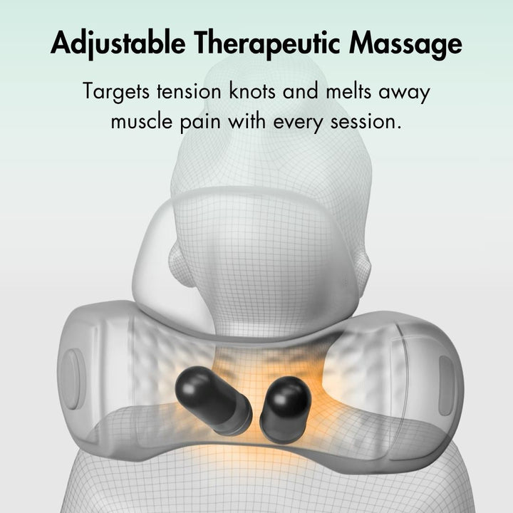 Neck Massager with Heat and Vibration with Postural Support
