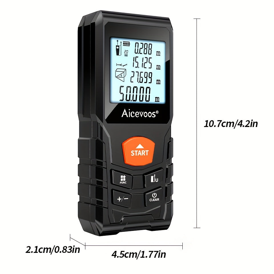 Compact Laser Measure – Precise and Rugged Measuring Tool