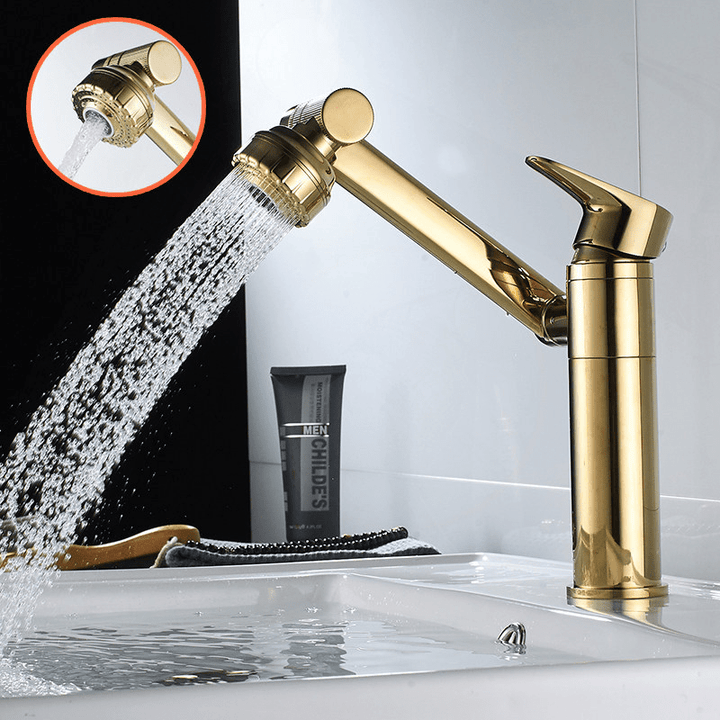 FLEXISPOUT – 360° Flexible Tap with Spray Function for the Sink
