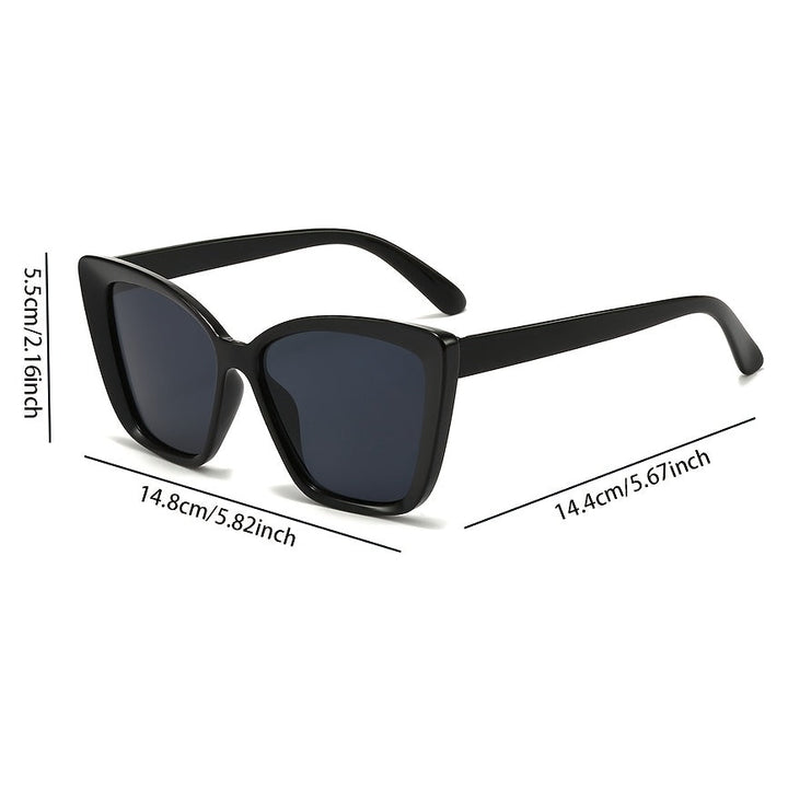 BoldShade Oversized Sunglasses – Elegant and Protective for Sunny Days