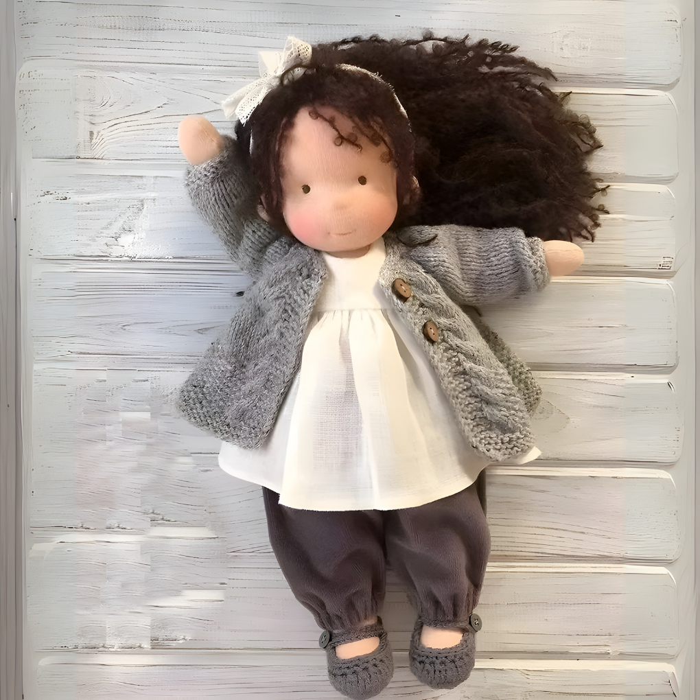 Handmade Waldorf Cuddly Doll