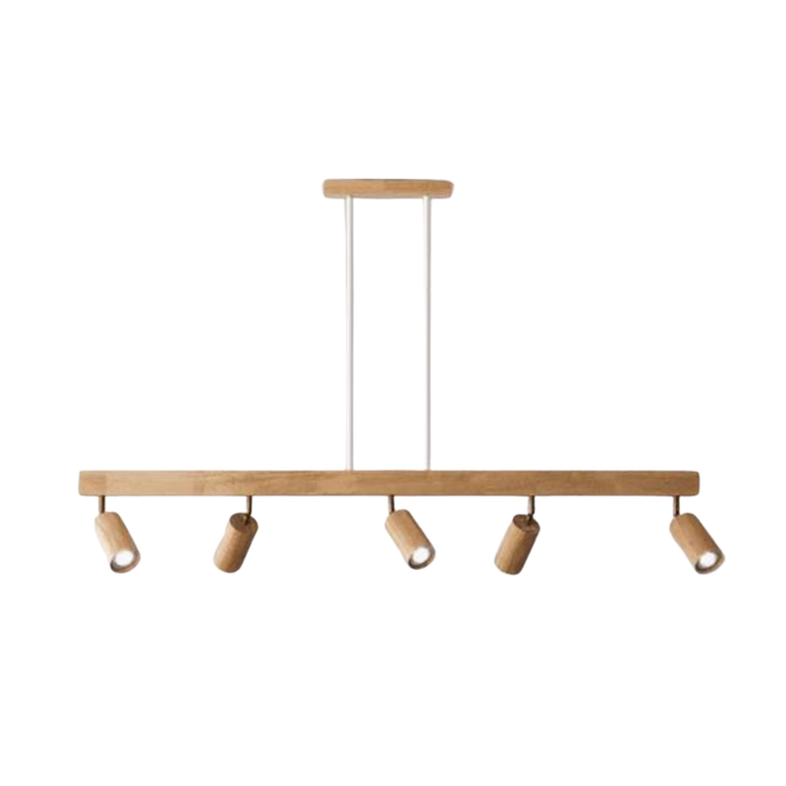 Adjustable Wooden Ceiling Spotlight – EcoLux