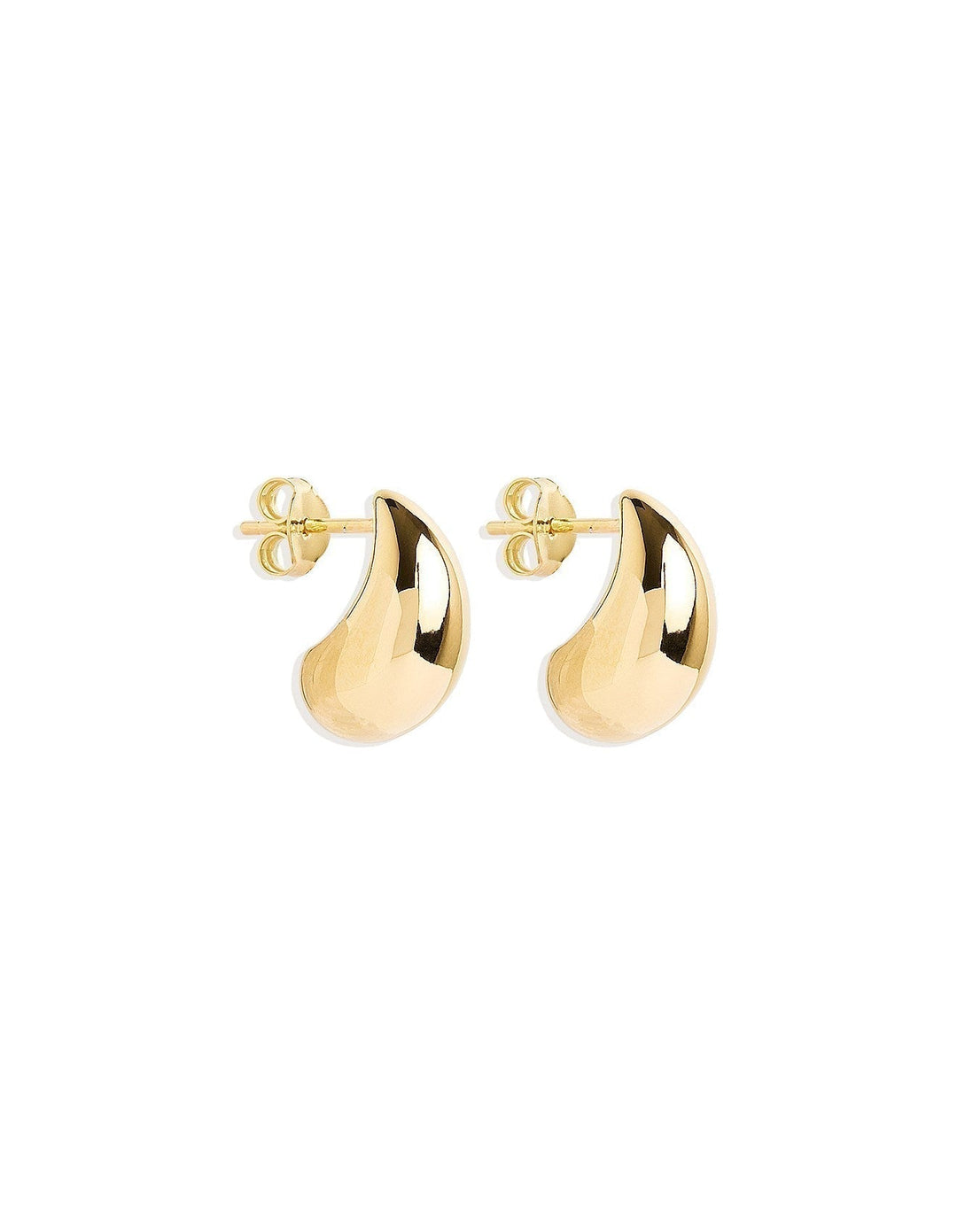 Gold drop earrings