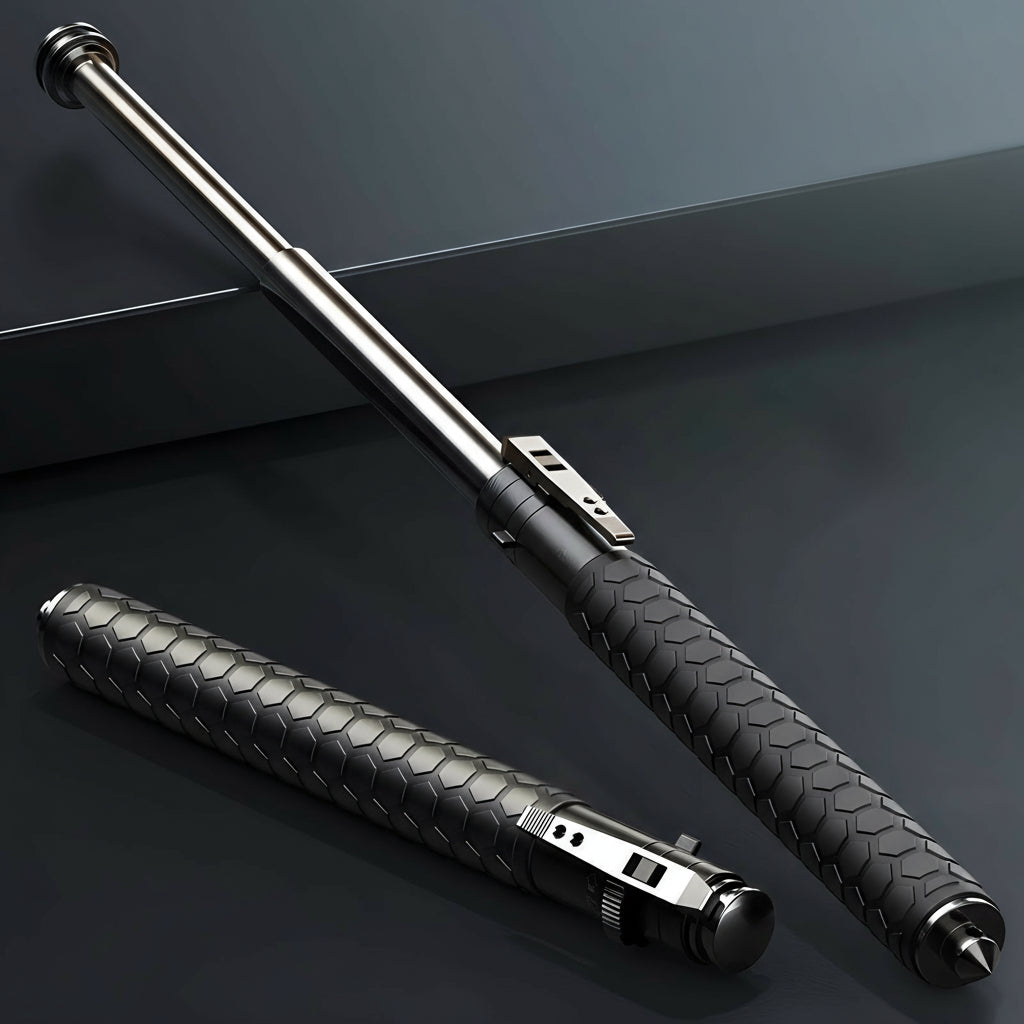 Automatic Self-Defence Walking Stick with Stability Support