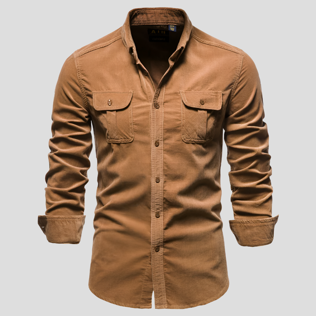 Corduroy Shirt for Men Timeless Texture Everyday Comfort