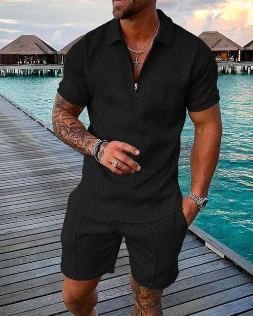 Men’s Two-Piece Set – Effortless Summer Style