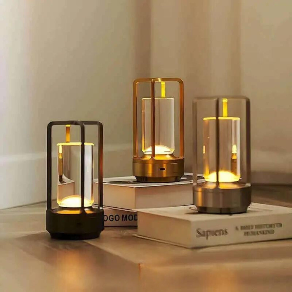Nordic Home Crystal Lantern