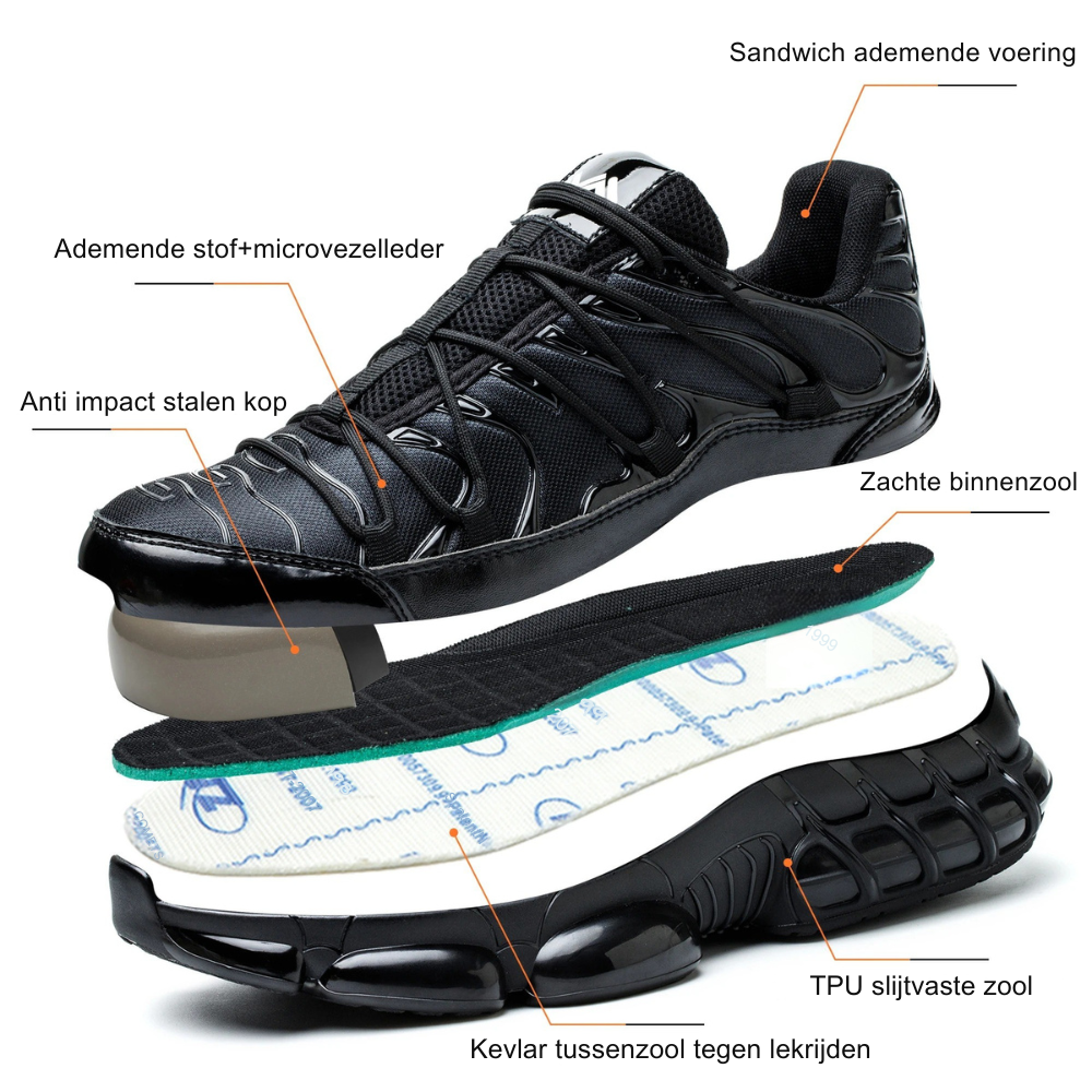 Safety Shoes with Steel Toe for men