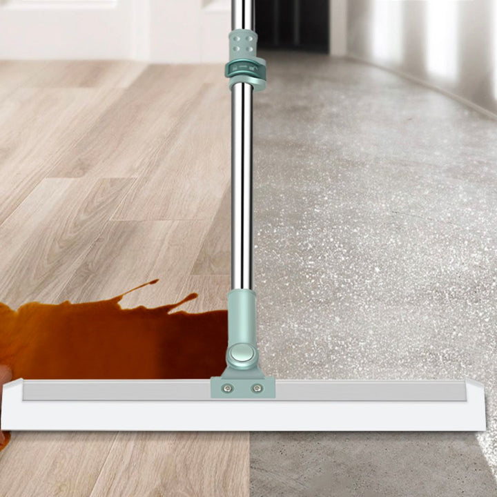 SiliconeSweep Pro Besen | Fortschrittlicher ergonomischer Besen mit Silikonborsten für alle Bodenarten