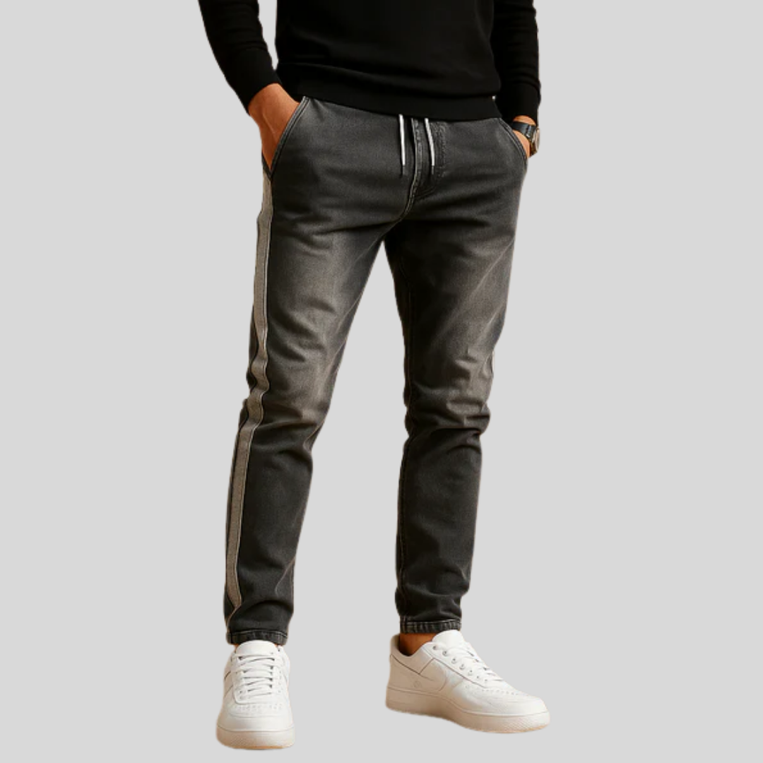 Men's Stretch Denim Jeans Sleek Fit