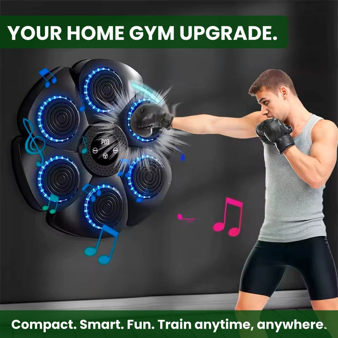 Musical Boxing Pad with Targeting Function