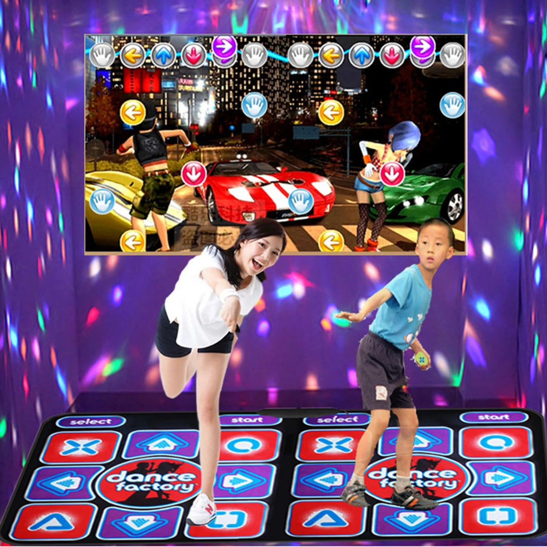 Double Dance Mat with Remote Control – RhythmFlex