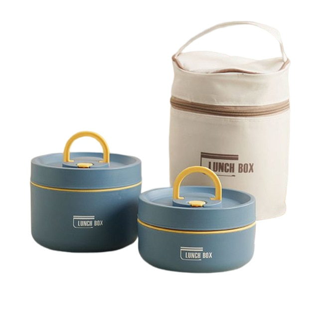 Multi-Layer Insulated Lunchbox with FREE Carry Bag - ThermoBox