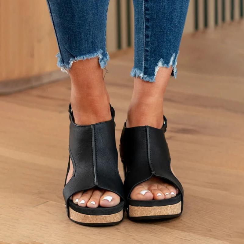 Designed for balance Leather Sandals for women