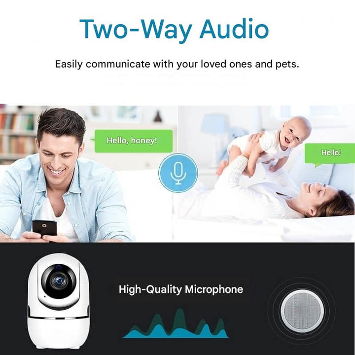 WLAN-Innenkamera mit Rotation – HomeView Mini
