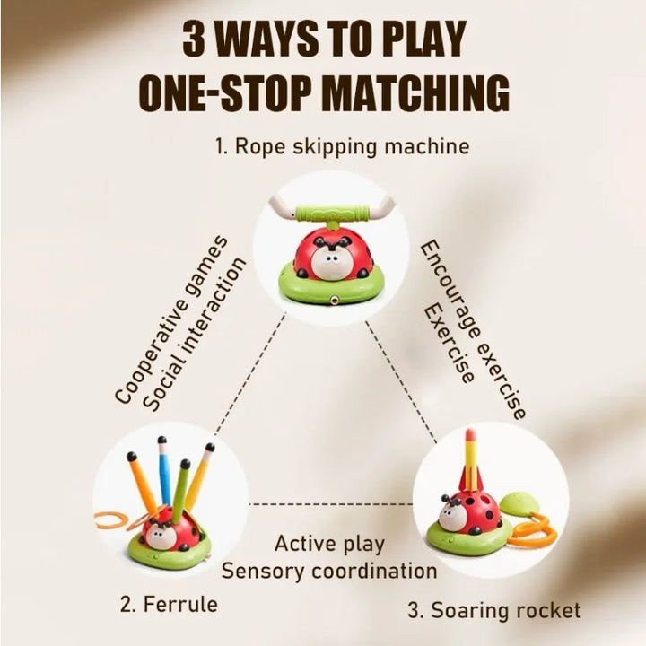 3-in-1 Sports Toy - Jump Machine