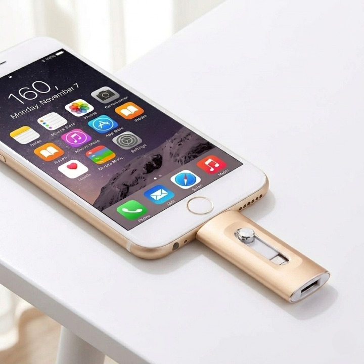 USB-Stick iPhone 256GB – Foto-Stick 3-in-1 für Smartphone und Computer