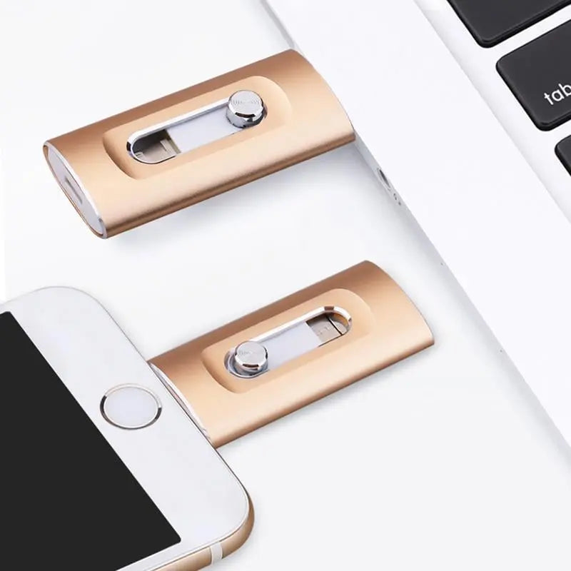 USB-Stick iPhone 256GB – Foto-Stick 3-in-1 für Smartphone und Computer