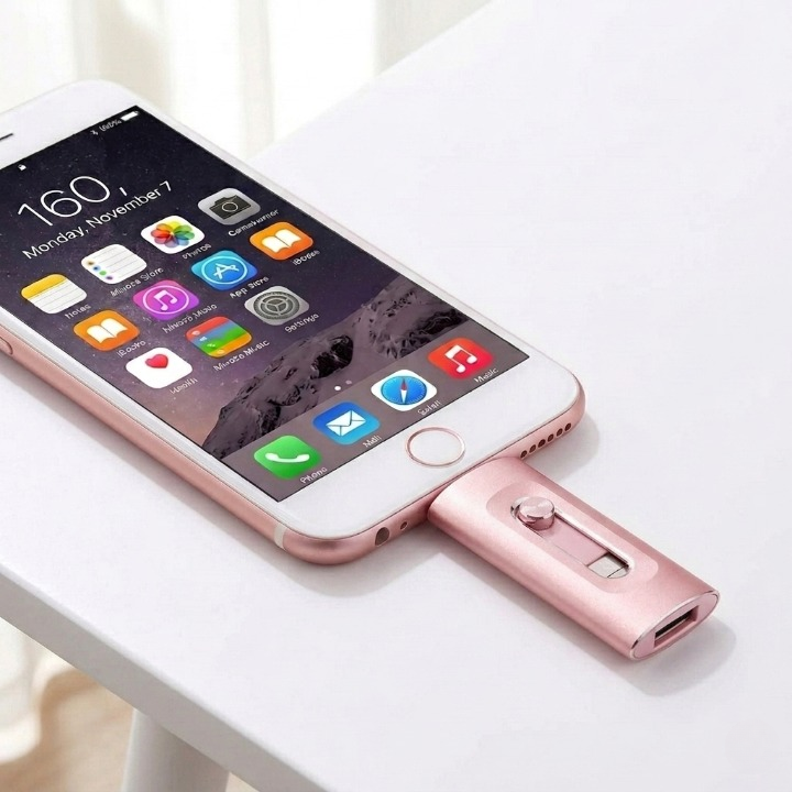 USB-Stick iPhone 256GB – Foto-Stick 3-in-1 für Smartphone und Computer