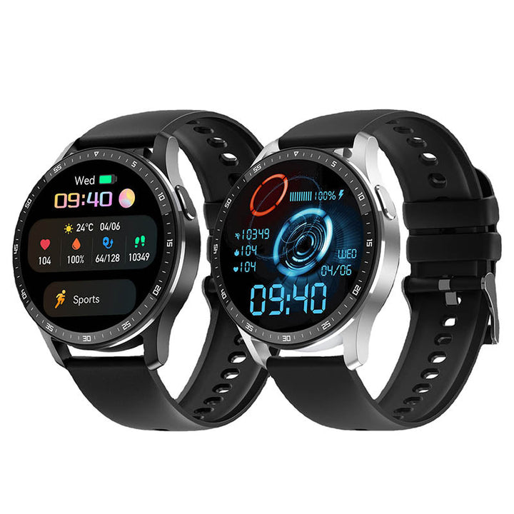 PrestigeTrack EchoWrist | Smartwatch with Bluetooth Earbuds for Fitness and Health Monitoring
