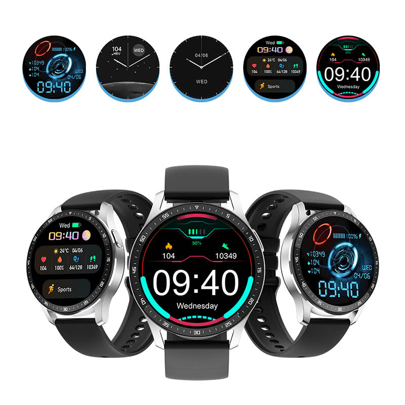 PrestigeTrack EchoWrist | Smartwatch mit Bluetooth-Kopfhörern für Fitness- und Gesundheitsüberwachung