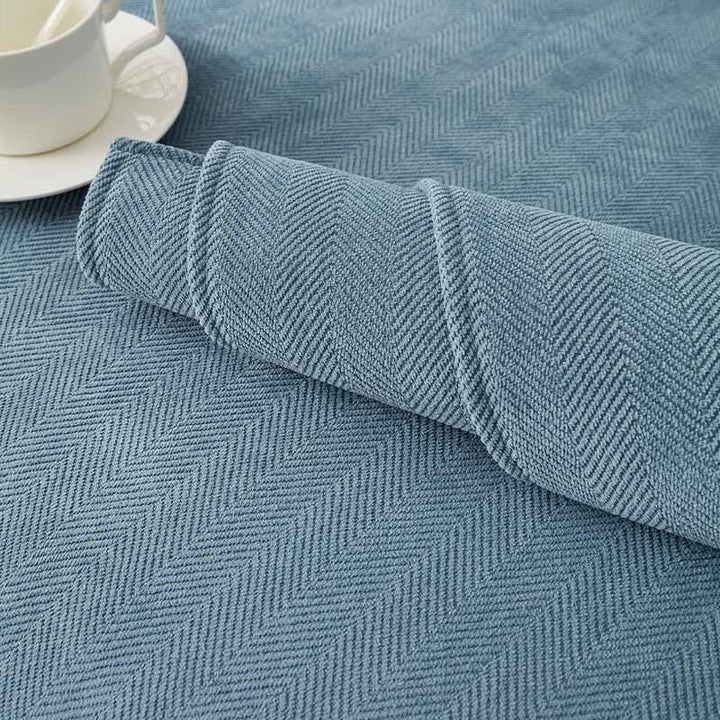 AestheticCover™ | Chenille Sofa Cover with Herringbone Pattern