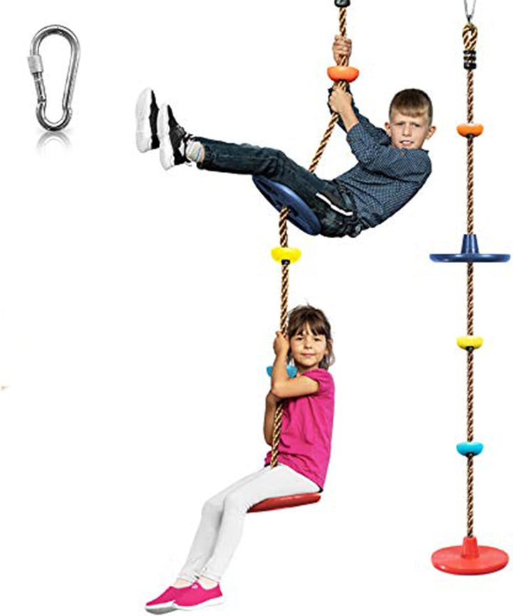 Climbing Rope and Garden Swing with Platform – JungleRope