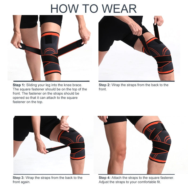 360 Compression Knee Brace - Knee Pain Support | Healthy Movement