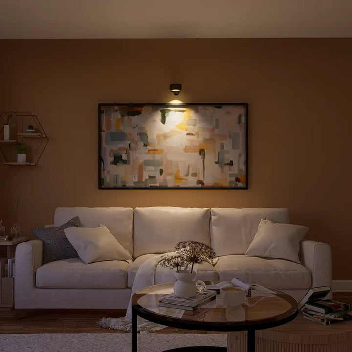 Cordless LED Wall Light with 360° Rotation, Touch Dimming, 3 Light Colours and USB-C Battery