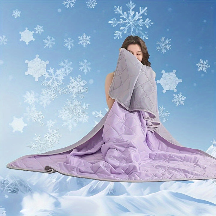 Reversible Cooling Summer Blanket – Lightweight and Breathable