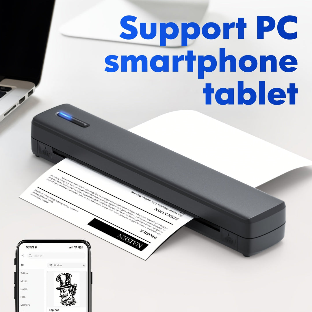 MiniThermo Wireless Printer – Compact Printing Convenience for People on the Go