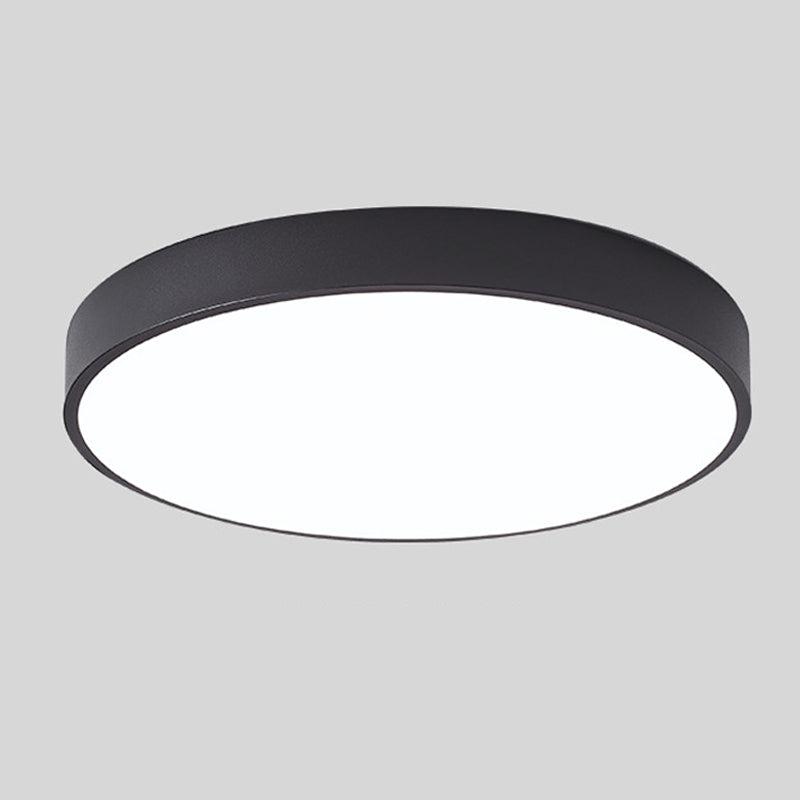 Nordic Macaron Round Wooden Ceiling Lamp