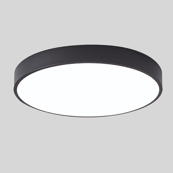 Nordic Macaron Round Wooden Ceiling Lamp