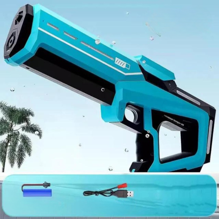 Automatic Water Gun with 1L Tank and 10m Range – Pure Summer Fun